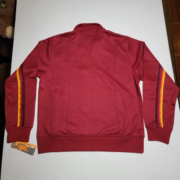 Urban Pipeline Full Zip Lightweight Retro Jogger Jacket Burgundy Size Large NWT - Picture 4 of 7